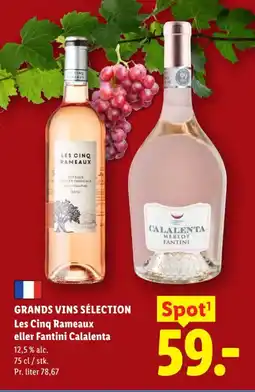 Lidl GRANDS VINS SÉLECTION Les cinq rameaux tilbud