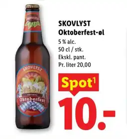 Lidl SKOVLYST Oktoberfest-øl tilbud