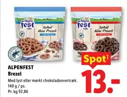 Lidl ALPENFEST Brezel tilbud