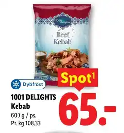 Lidl 1001 DELIGHTS Kebab tilbud