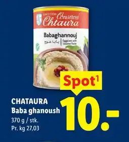 Lidl CHATAURA Baba ghanoush tilbud