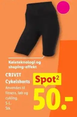 Lidl CRIVIT Cykelshorts tilbud
