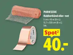 Lidl PARKSIDE Kobberbånd eller -net tilbud