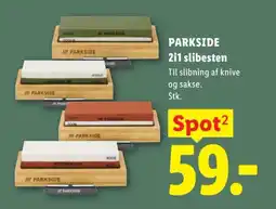 Lidl PARKSIDE 2i1 slibesten tilbud