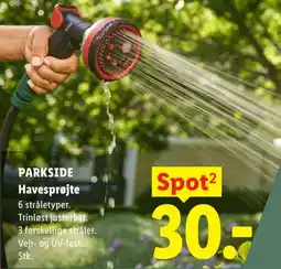 Lidl Parkside havesprøjte tilbud