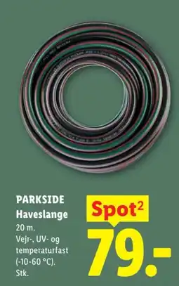 Lidl PARKSIDE Haveslange tilbud