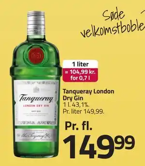 Fleggaard Tanqueray London Dry Gin tilbud