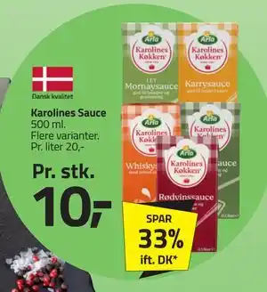 Fleggaard Karolines Sauce tilbud