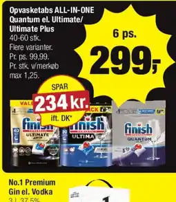 Calle Opvasketabs ALL-IN-ONE (Finish) tilbud