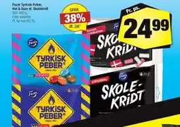 Calle Fazer Tyrkisk Peber / Skolekridt tilbud
