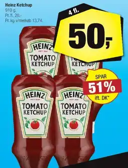 Calle Heinz Tomato Ketchup tilbud