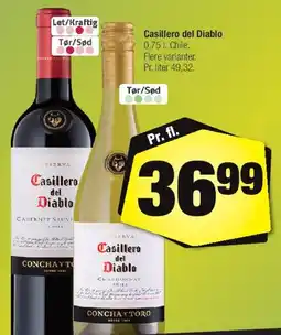 Calle Casillero del Diablo 0,75 L tilbud