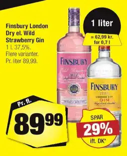 Calle Finsbury (London Dry / Wild Strawberry) tilbud