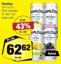 Calle Ramlösa (dåser) tilbud
