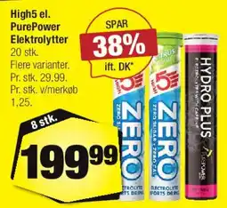 Calle High5 / PurePower Elektrolytter tilbud