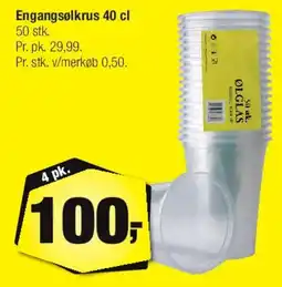 Calle Engangskrus 40 cl tilbud