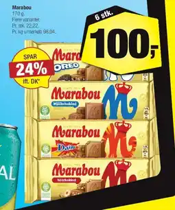 Calle Marabou chokolade (6 stk.) tilbud