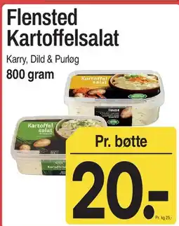ABC Lavpris Flensted Kartoffelsalat tilbud