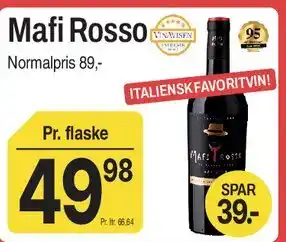 ABC Lavpris Mafi Rosso tilbud