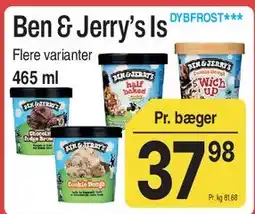 ABC Lavpris Ben & Jerry's Is tilbud