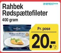 ABC Lavpris Rahbek Rødspættefiletter tilbud