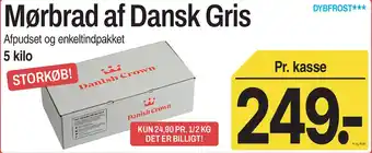 ABC Lavpris Mørbrad af Dansk Gris tilbud