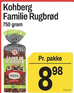 ABC Lavpris Kohberg Familie Rugbrød tilbud