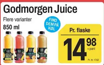 ABC Lavpris Godmorgen Juice tilbud