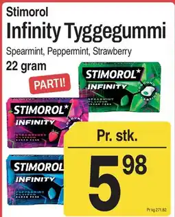 ABC Lavpris Stimorol Infinity Tyggegummi tilbud