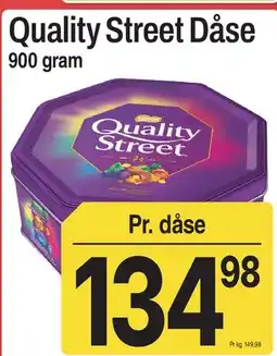 ABC Lavpris Quality Street Dåse tilbud