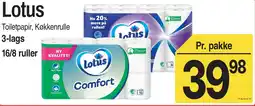 ABC Lavpris Lotus Toiletpapir / Køkkenrulle tilbud