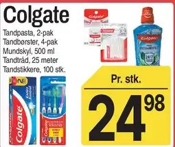 ABC Lavpris Colgate (mundpleje) tilbud