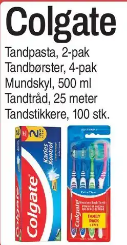 ABC Lavpris Colgate (udvalg) tilbud