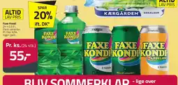 Fleggaard Faxe Kondi (24 x 0.33 l) tilbud
