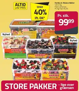 Fleggaard Haribo - store pakker tilbud