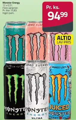 Fleggaard Monster Energy (assorted flavors) tilbud