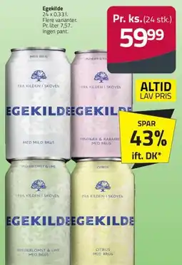 Fleggaard Egekilde (24 x 0,33 L) tilbud