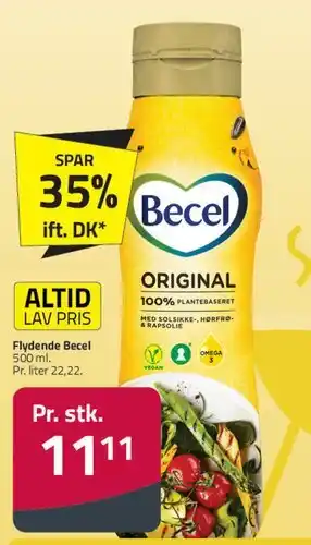 Fleggaard Becel Original flydende tilbud