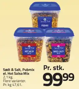 Fleggaard Sødt & Salt / Hot Salsa Mix tilbud
