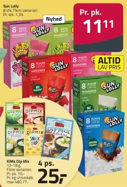 Fleggaard Sun Lolly ispinde tilbud