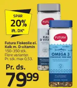 Fleggaard Futura Omega-3 / Fiskeolie tilbud