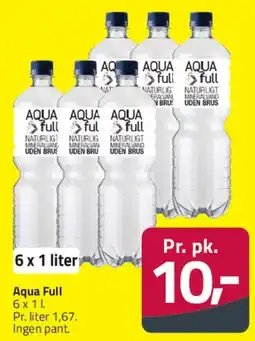 Fleggaard Aqua Full (6 x 1 liter) tilbud