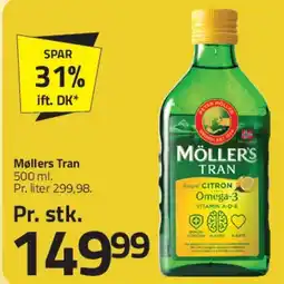 Fleggaard Möller's Tran tilbud