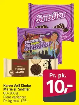 Fleggaard Karen Volf Choko Marie / Snøfler tilbud