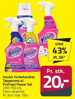 Fleggaard Vanish (Forbehandler / Tepperens / Pretreat) tilbud