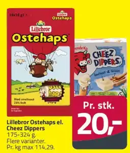 Fleggaard Lillebror Ostehaps / Cheez Dippers tilbud