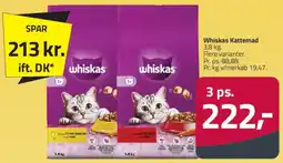 Fleggaard Whiskas Kattemad 3,8 kg tilbud