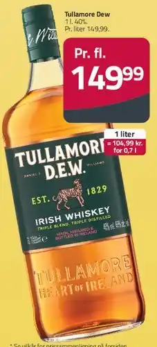 Fleggaard Tullamore D.E.W. tilbud