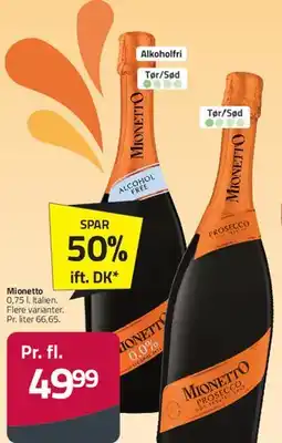 Fleggaard Mionetto Prosecco (flere varianter) tilbud