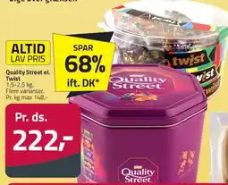 Fleggaard Quality Street / Twist mix tilbud